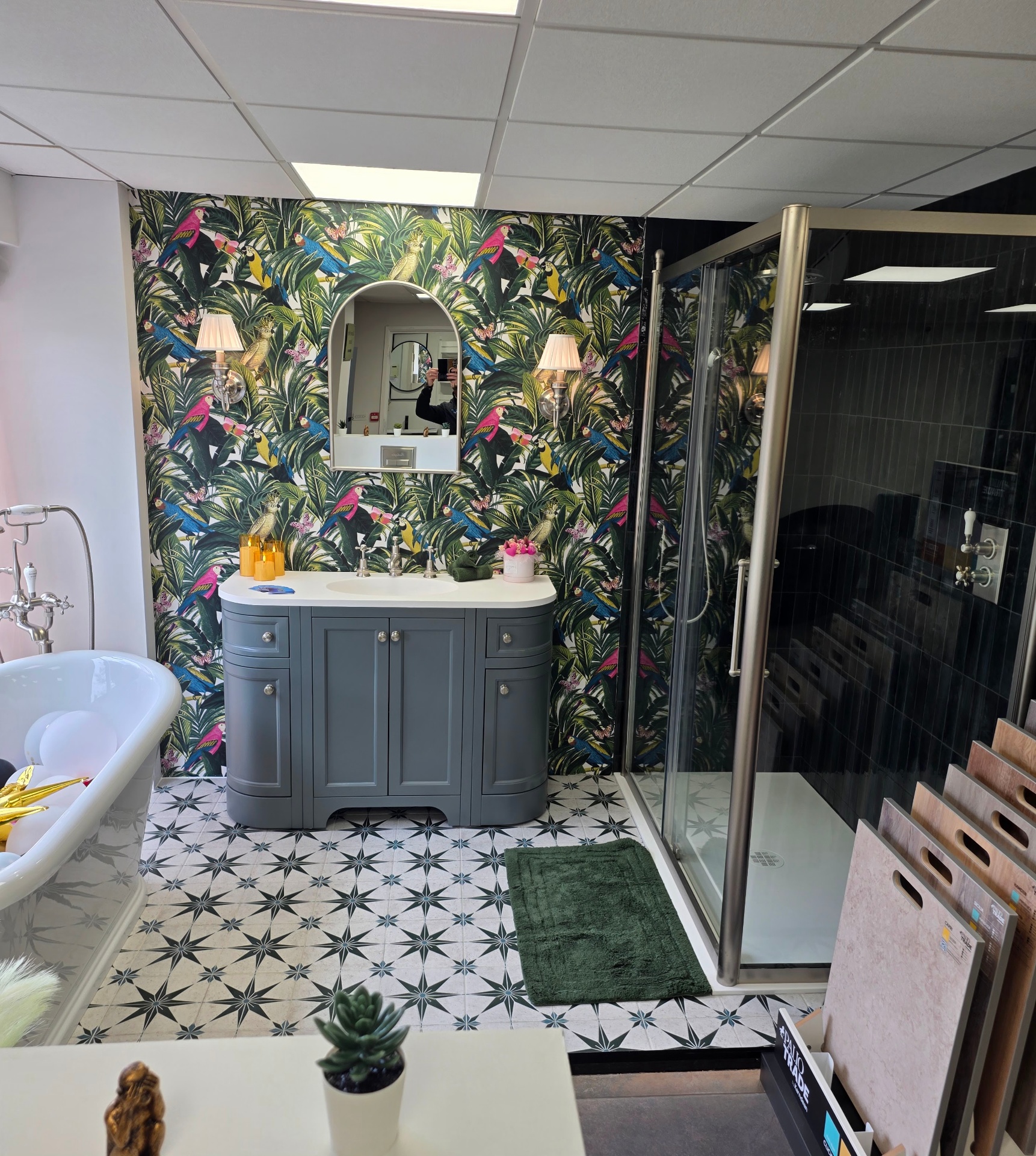 Blue Sky Luxury Bathrooms Tamworth showroom — serving Lichfield