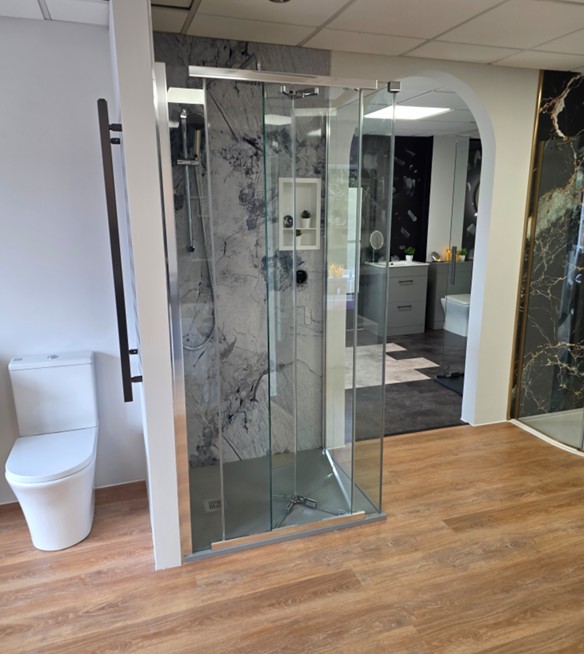 Blue Sky Luxury Bathrooms Tamworth showroom — serving Burton-on-Trent