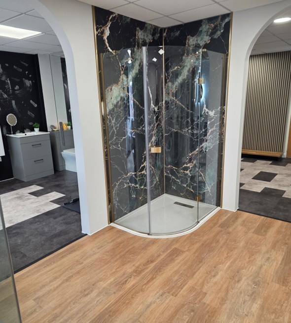Blue Sky Luxury Bathrooms Tamworth showroom — serving Nuneaton